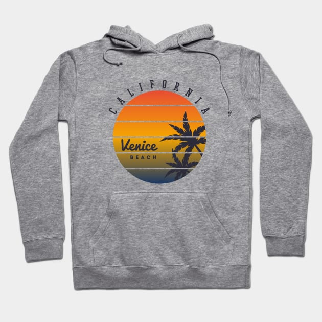 California Venice beach Hoodie by Dosunets